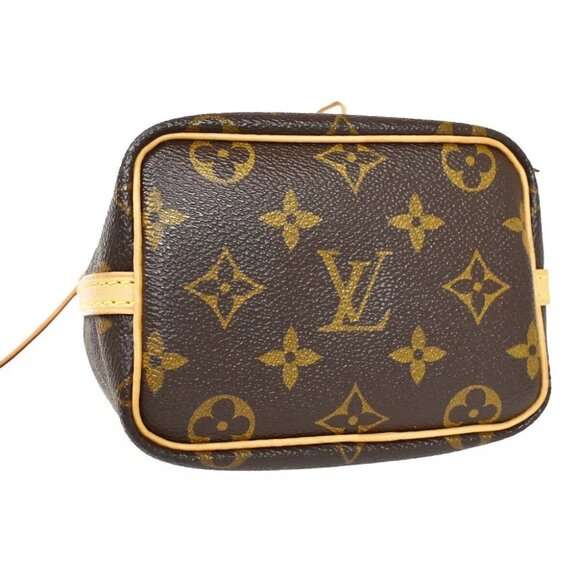 authenticity guaranteed LOUIS VUITTON Nano Noe Mini Shoulder Bag - Picture 4 of 14
